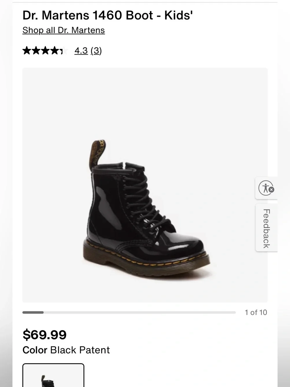 Baby Dr. Martens 🖤